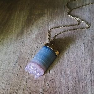 "Marvelous Matrix"🌙Amethyst Necklace